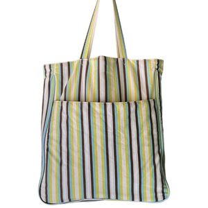 Creative Couture Large Striped‎ Tote Bag